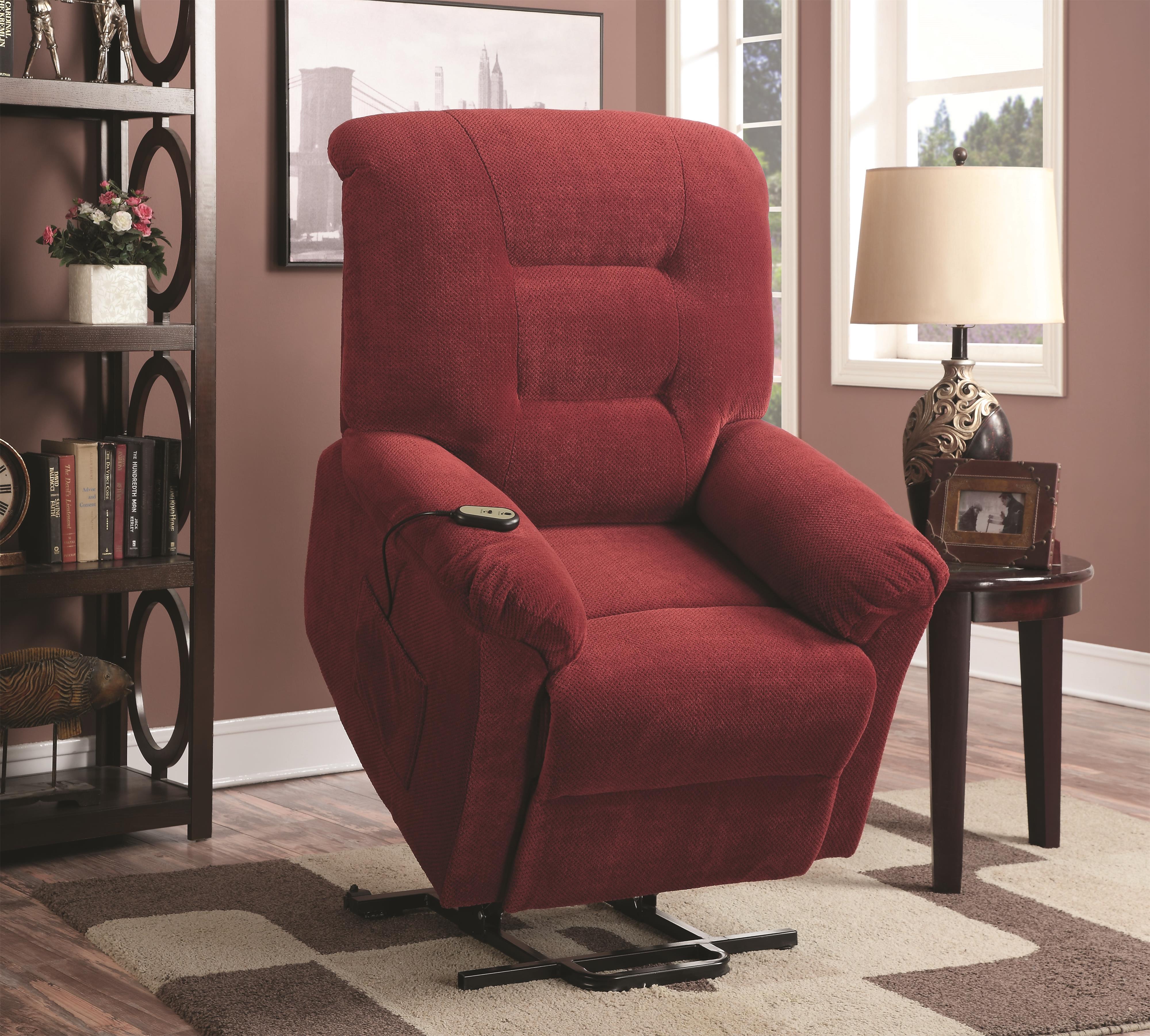 Coaster Recliners 600400 Power Lift Recliner Dunk & Bright Furniture
